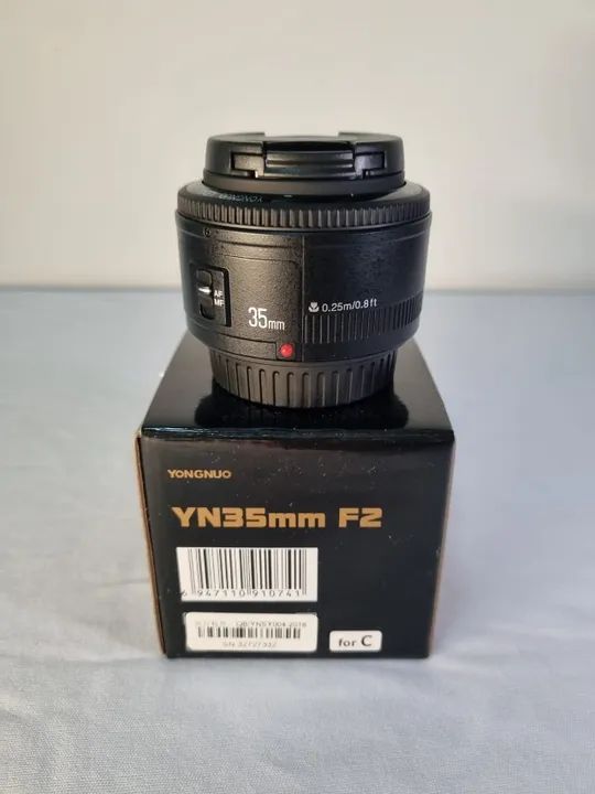 Lente Yongnuo Yn 35mm F/2 Para Canon