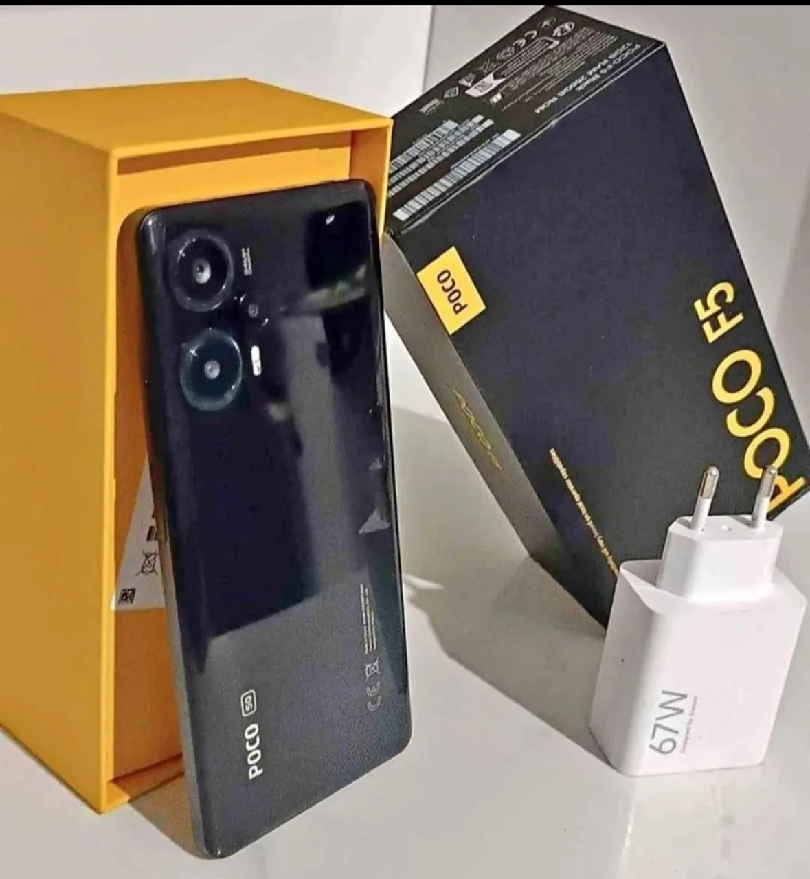XIAOMI POCO F5 256GB PRETO 12+7RAM (COMPLETO