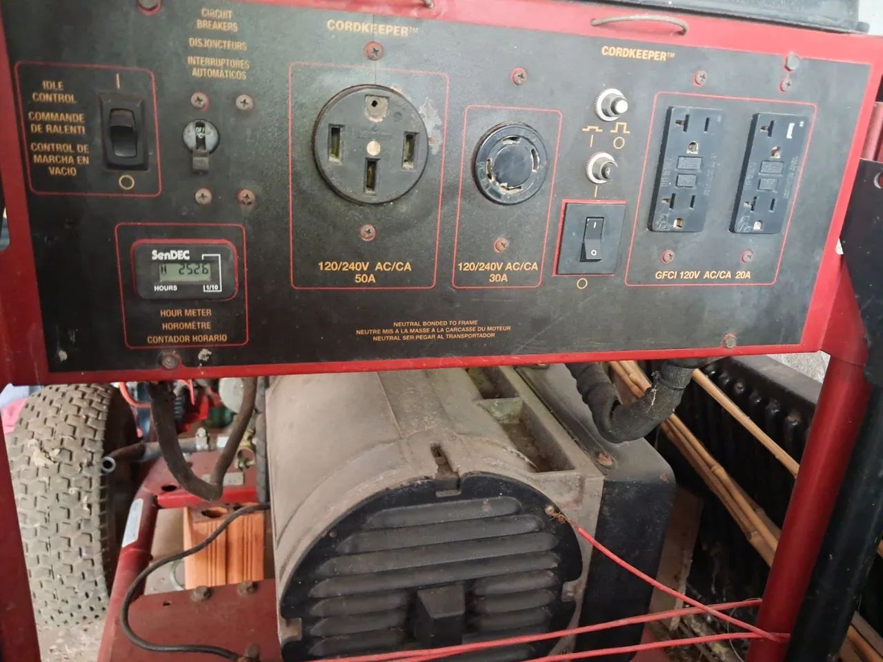 Gerador de energia Powermate Subaru 15,6 kva, monofásico. - Foto 4