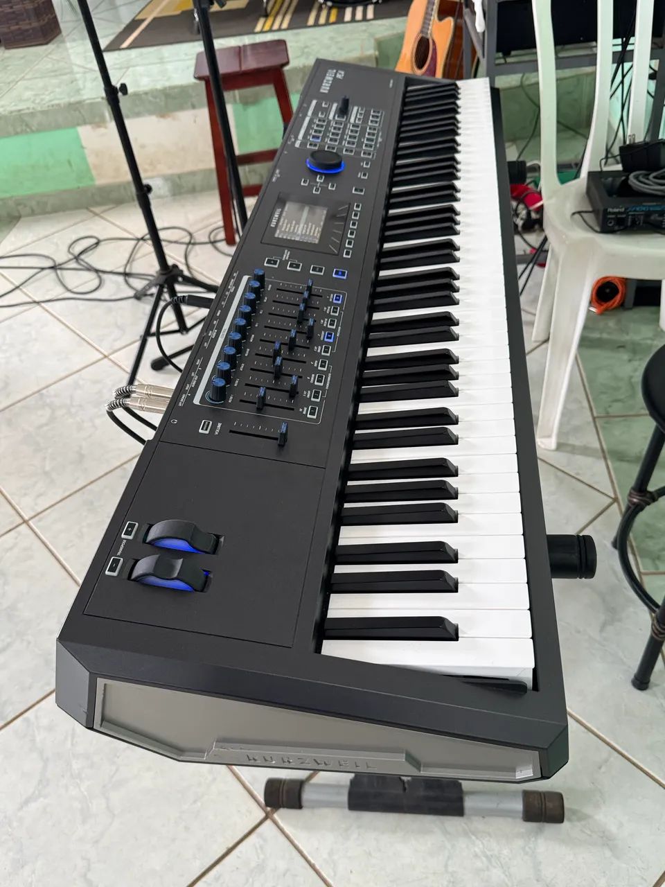 ジャンク】禁煙 Kurzweil PC88 87鍵シンセサイザー ジャンク】禁煙