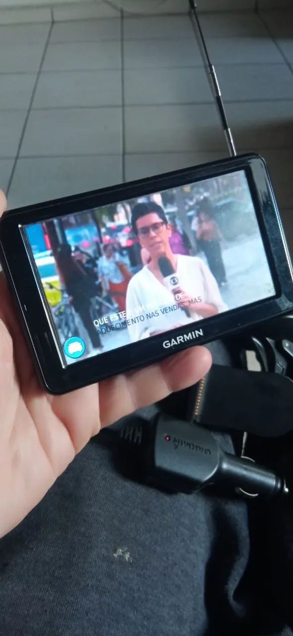 GPS Garmin 2580 tv digital completo e td original 