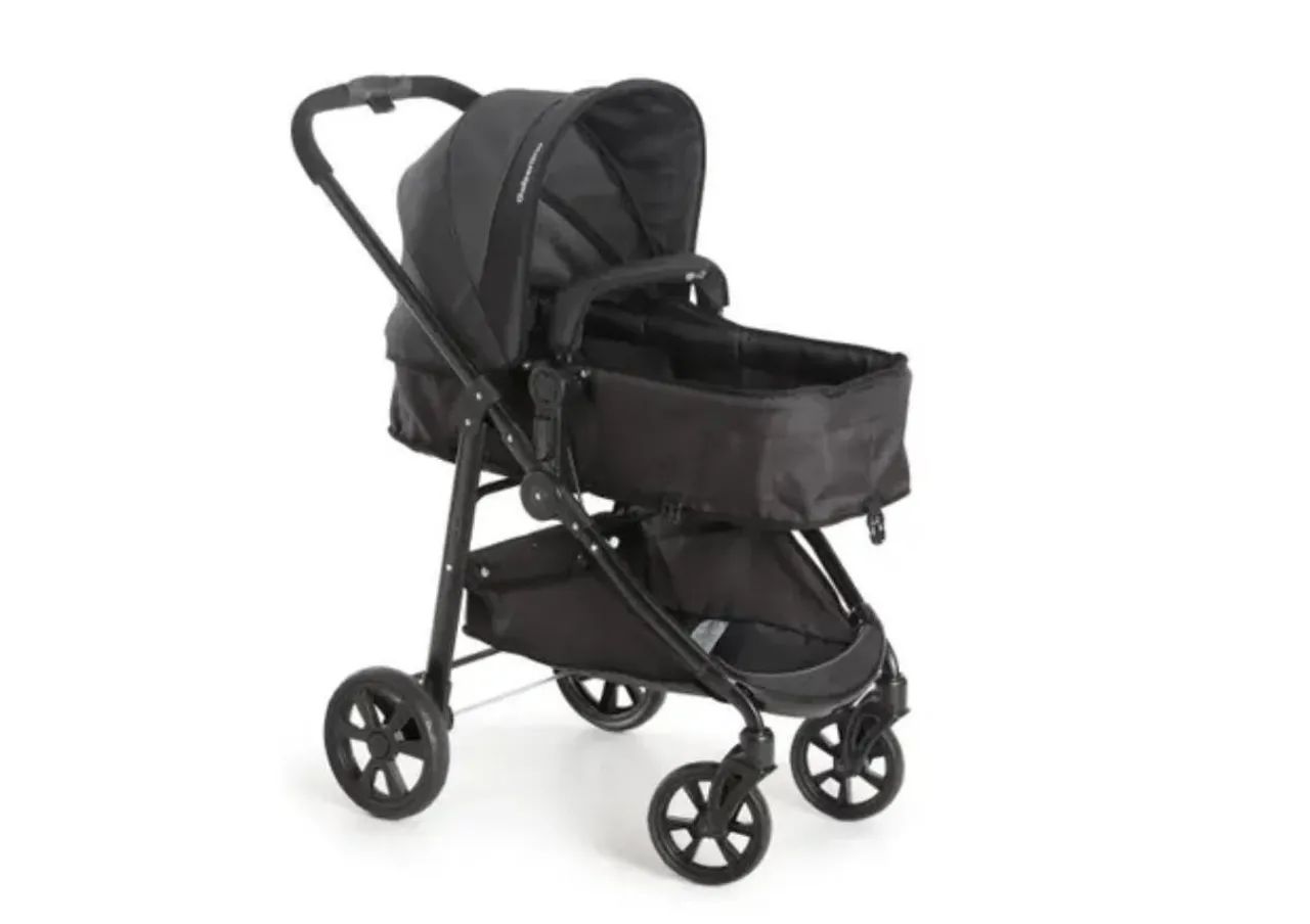 Carrinho de Bebê - Preto - Novo