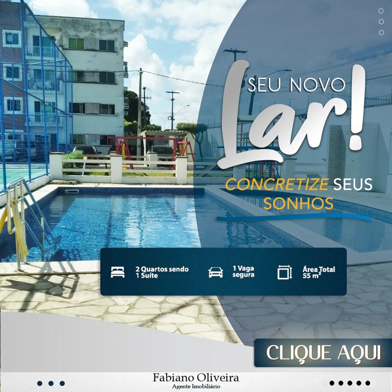 Apartamento para venda com 55 metros quadrados com 2 quartos em Rosa dos Ventos - Parnamir
