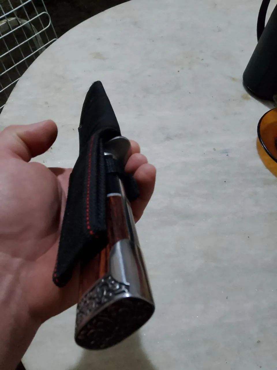 Faca tática artesanal  - Foto 5