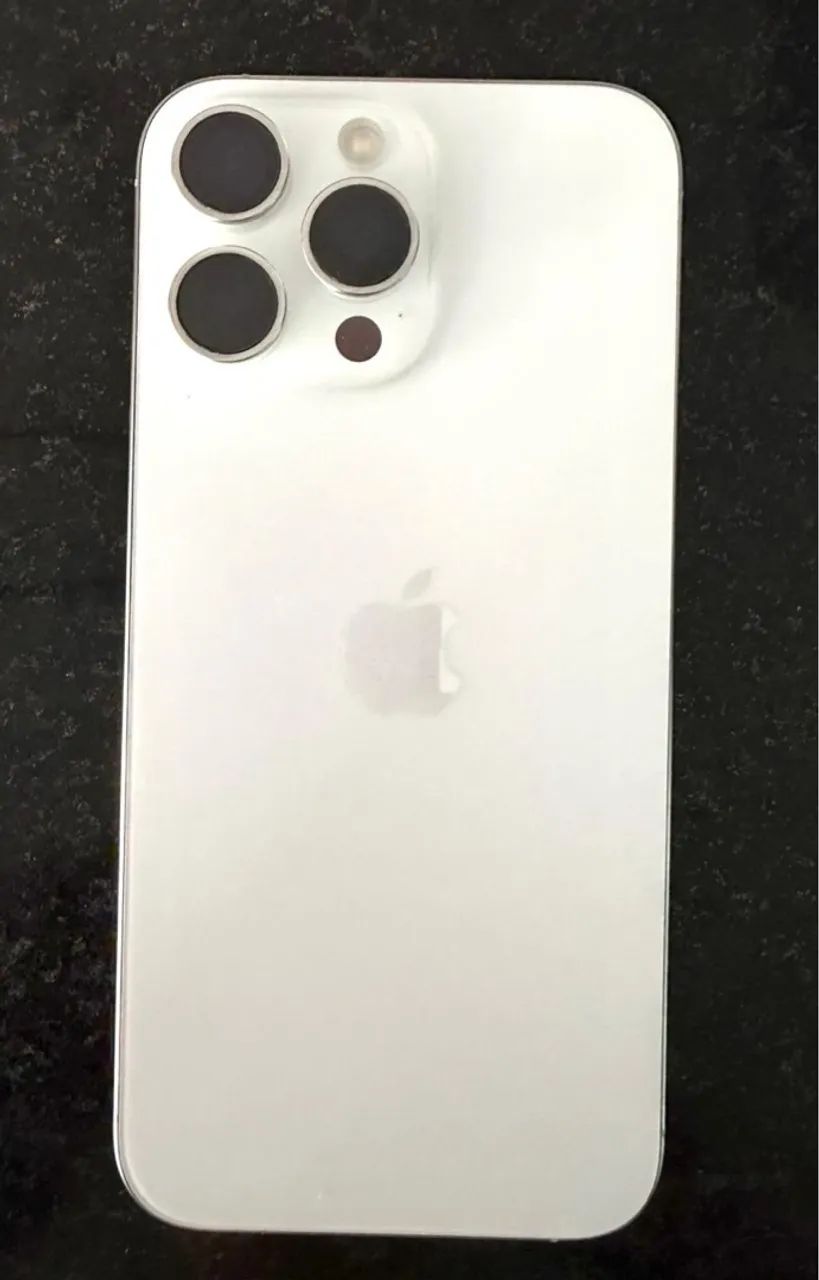 Iphone 16 PRO MAX 512gb Branco impecável - Celulares e Smartphones