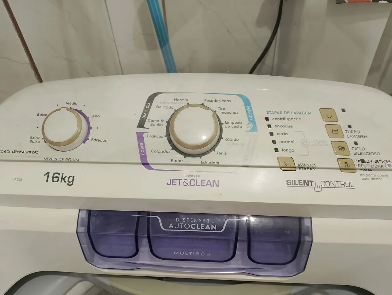 Máquina de Lavar Roupa JetClean 16kg - Automática