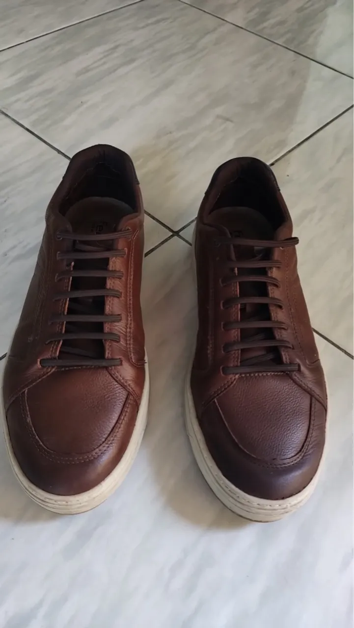 Tênis Masculino Marrom ferricelle
