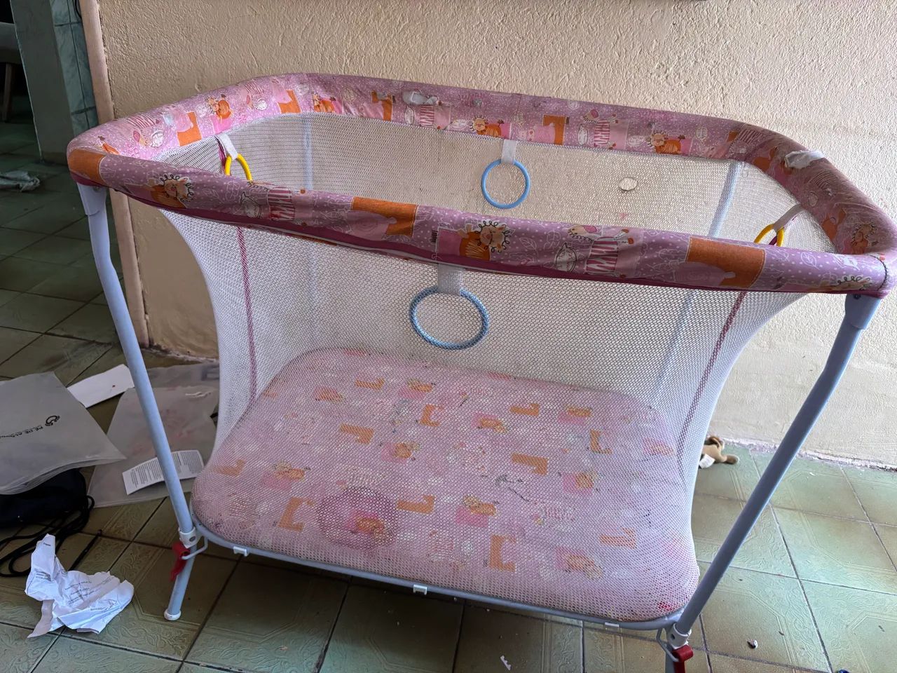 Cercado de bebê USADO  - Foto 2