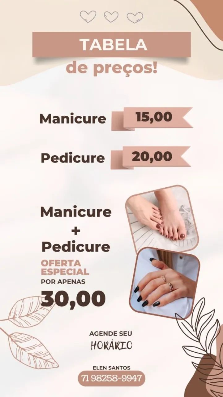 Manicure e Pedicure - Unhas impecáveis! - Foto 2