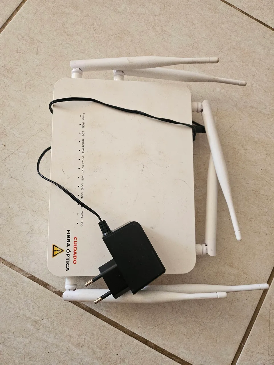Roteador Fibra Óptica modem gpon