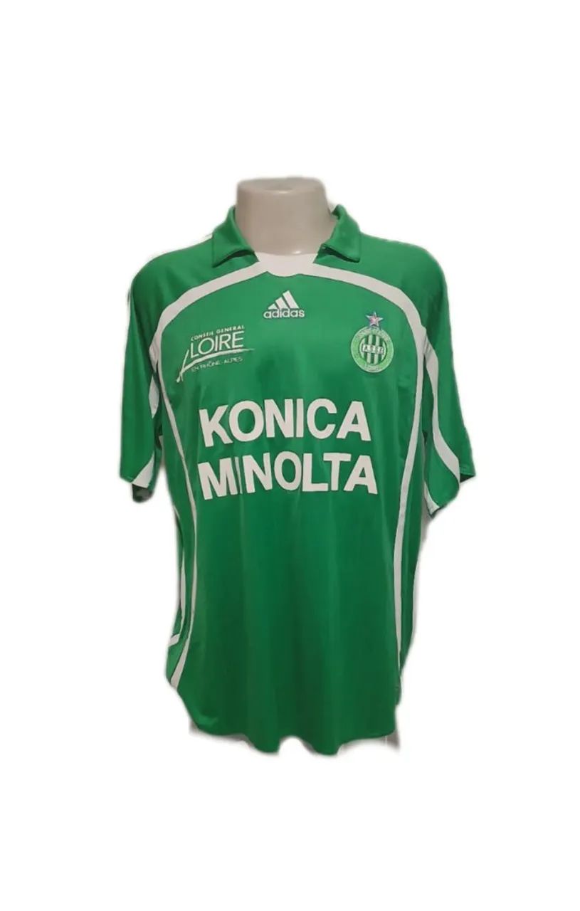 Camisa Saint Etienne França Adidas Futebol Original Época - Roupas