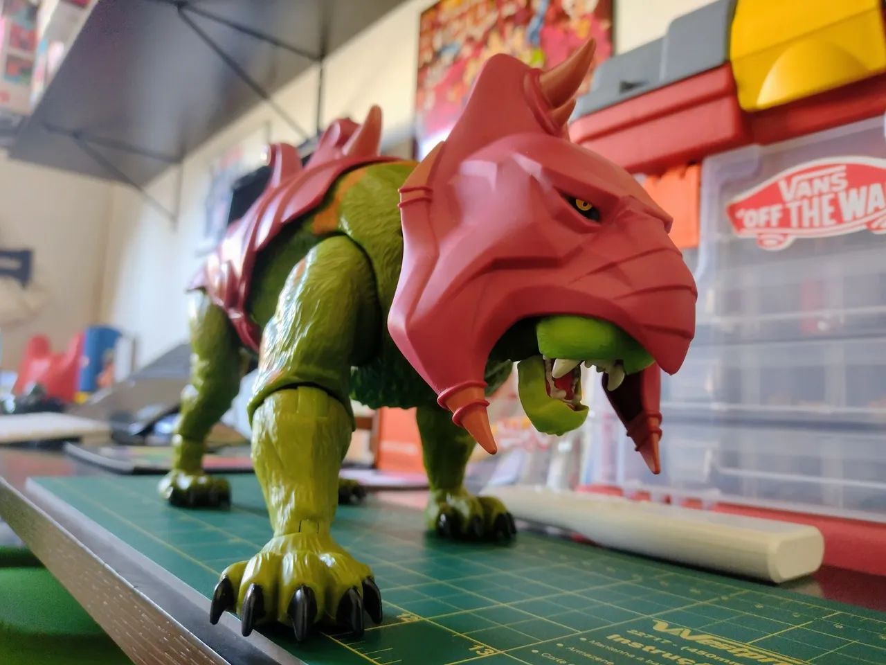 He-Man & Gato Guerreiro THE MASTER OF THE UNIVERSE REVELATION  - Foto 4