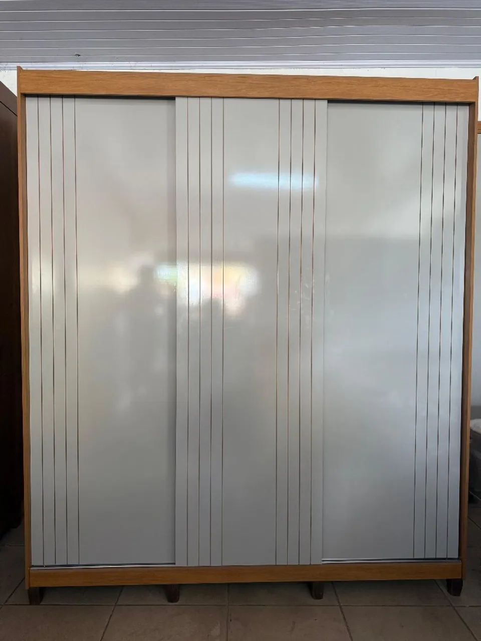 Guarda roupa porta de correr 100% MDF Olinda 