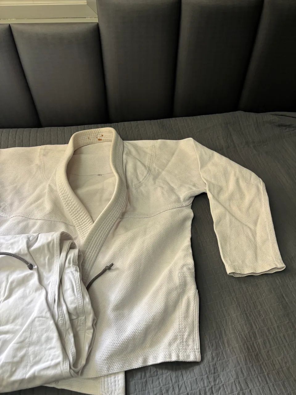 Kimono KMNO A3 BRANCO JIU JITSU - Foto 3