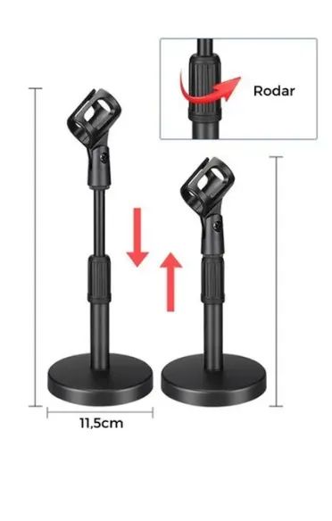 SUPORTE DE MESA PARA MICROFONE - Foto 2