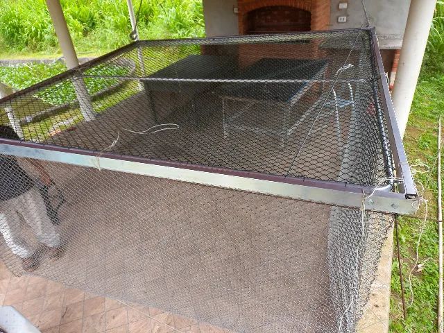 Gaiola em inox para peixes, piscicultura 2 m x 2 m x 1,5 m - Foto 5