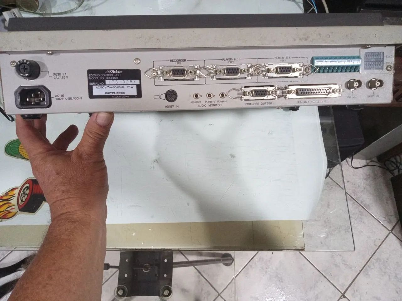 Aparelho antigo de vídeo  - Foto 2