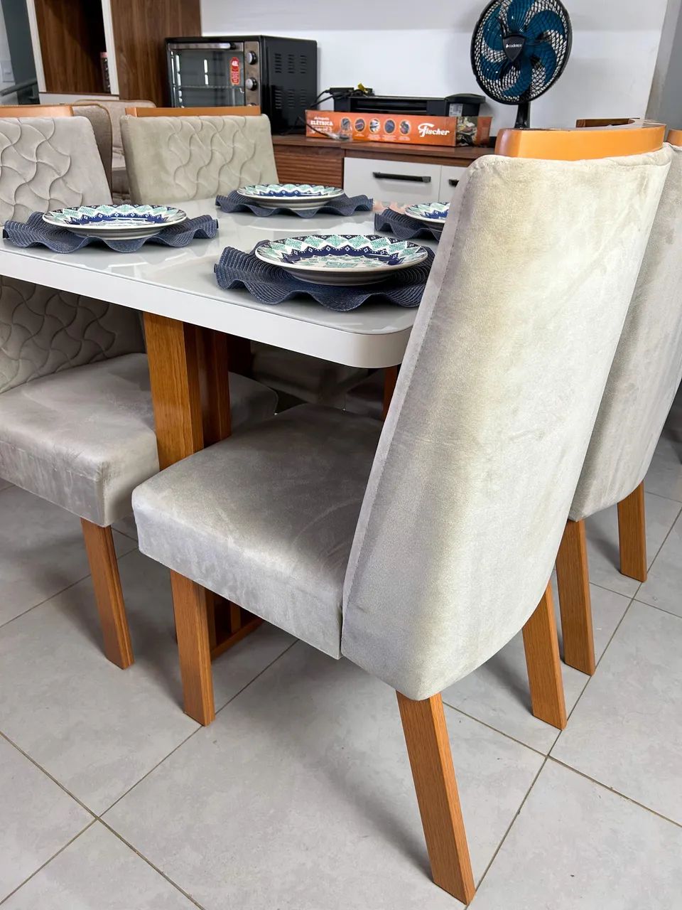 Mesa com 4 cadeiras  - Foto 5