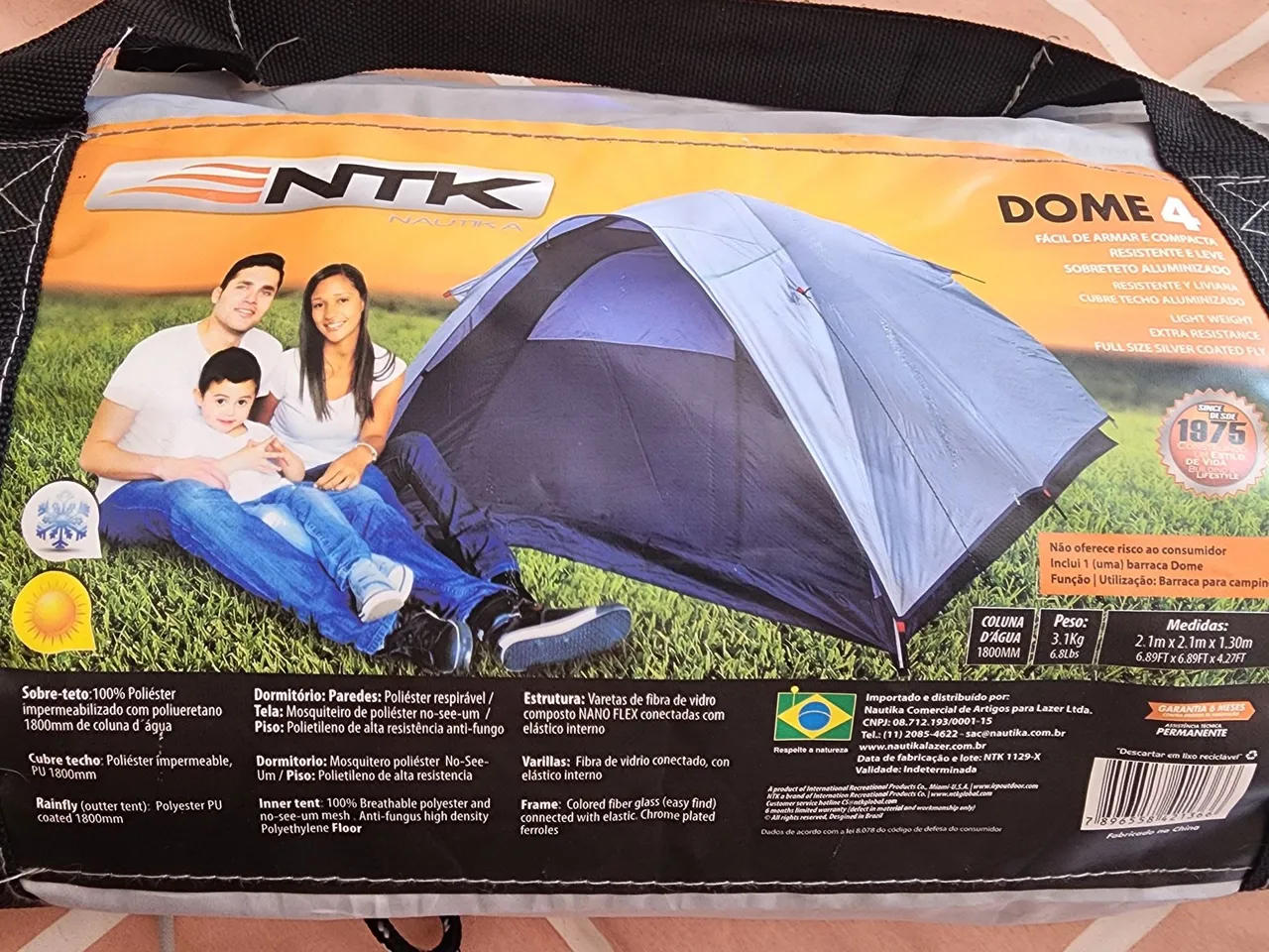 Barracas Dome 4 Pessoas - NTK Nautika