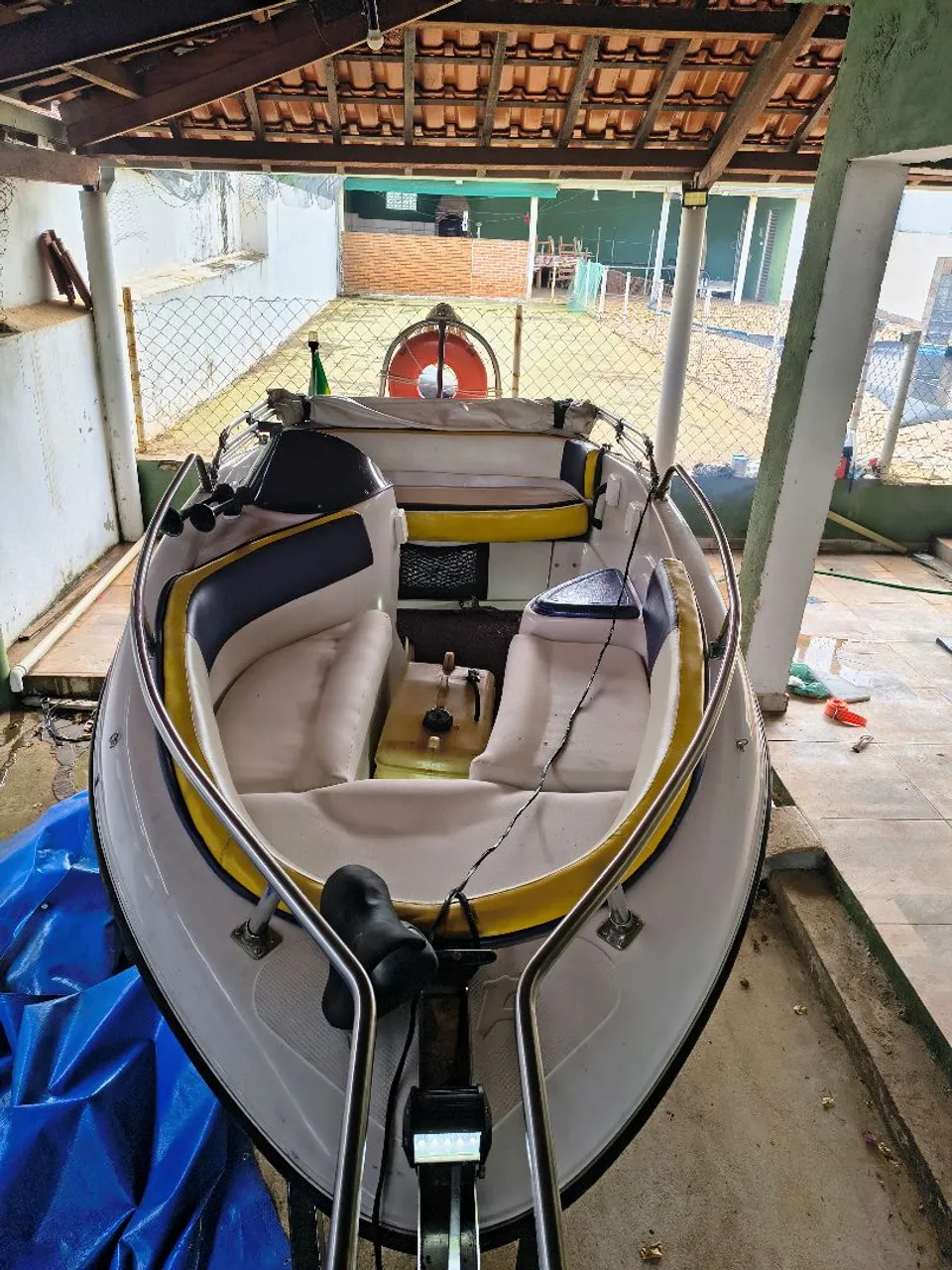 Lancha de 16pes motor 40hp