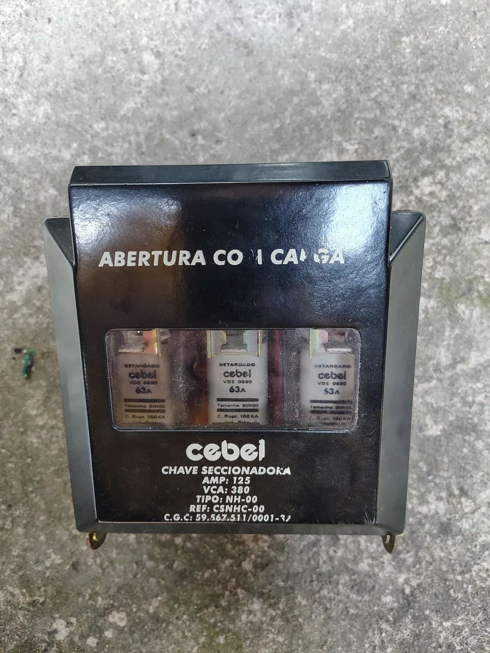 Chave Seccionadora Cebel 125A 380V - Foto 3
