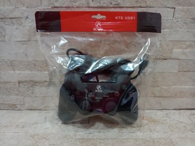 Controle Com Entrada Usb Joystick Games Pc e Ps3 - Foto 4