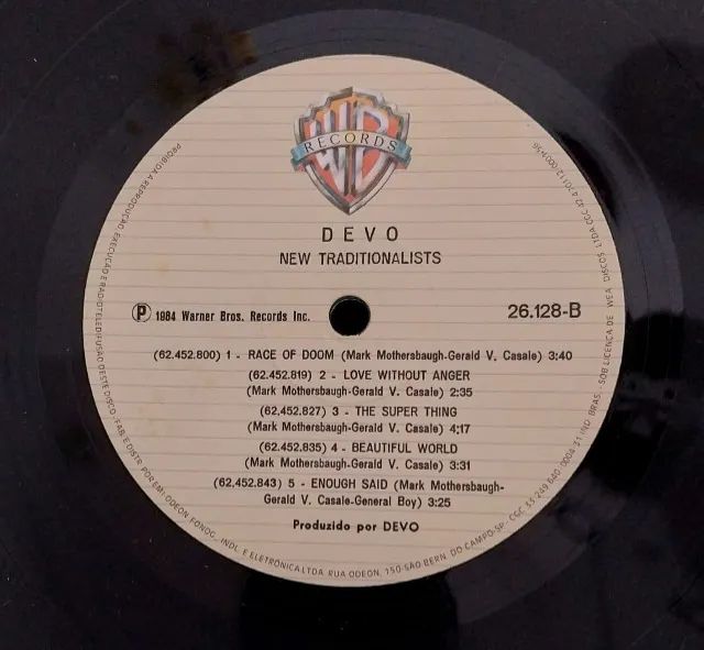 LP VINIL - DEVO - NEW TRADITIONALISTS ANO 1984 WARNER BROS. RECORDS INC. - Foto 5