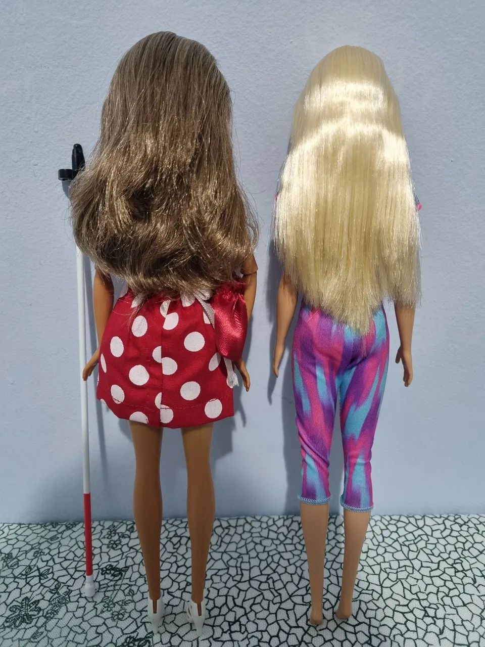 Lote Barbie Yoga Cabeça jogadora de vôlei made to move e Barbie fashionista Cega 228 - Foto 4