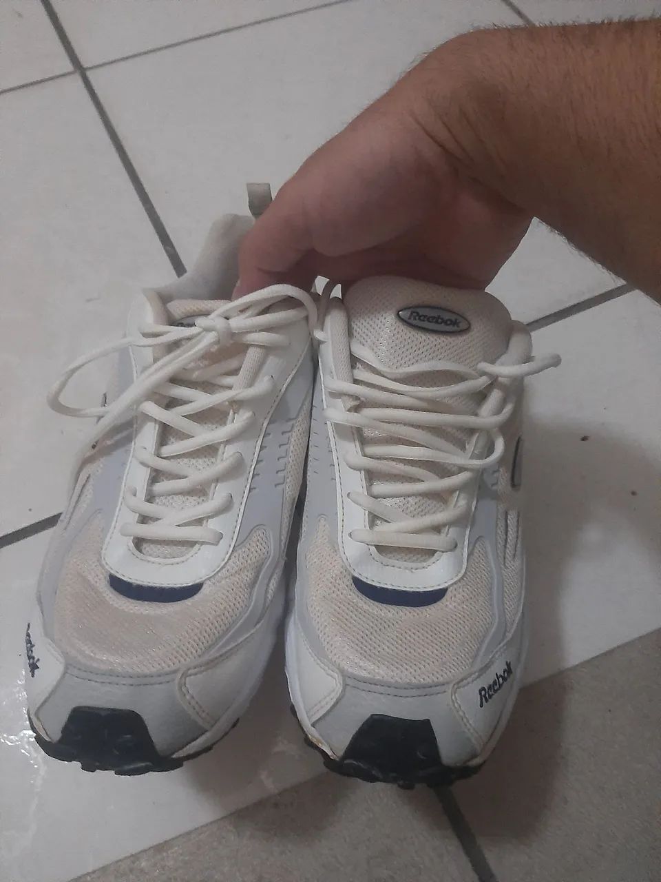 Tênis Reebok  dmx Branco 42 - Foto 2