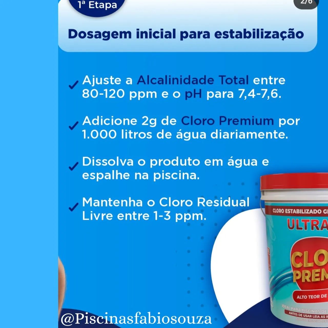 Cloro Premium para Piscina Ultraclor - Super Oferta! - Foto 2