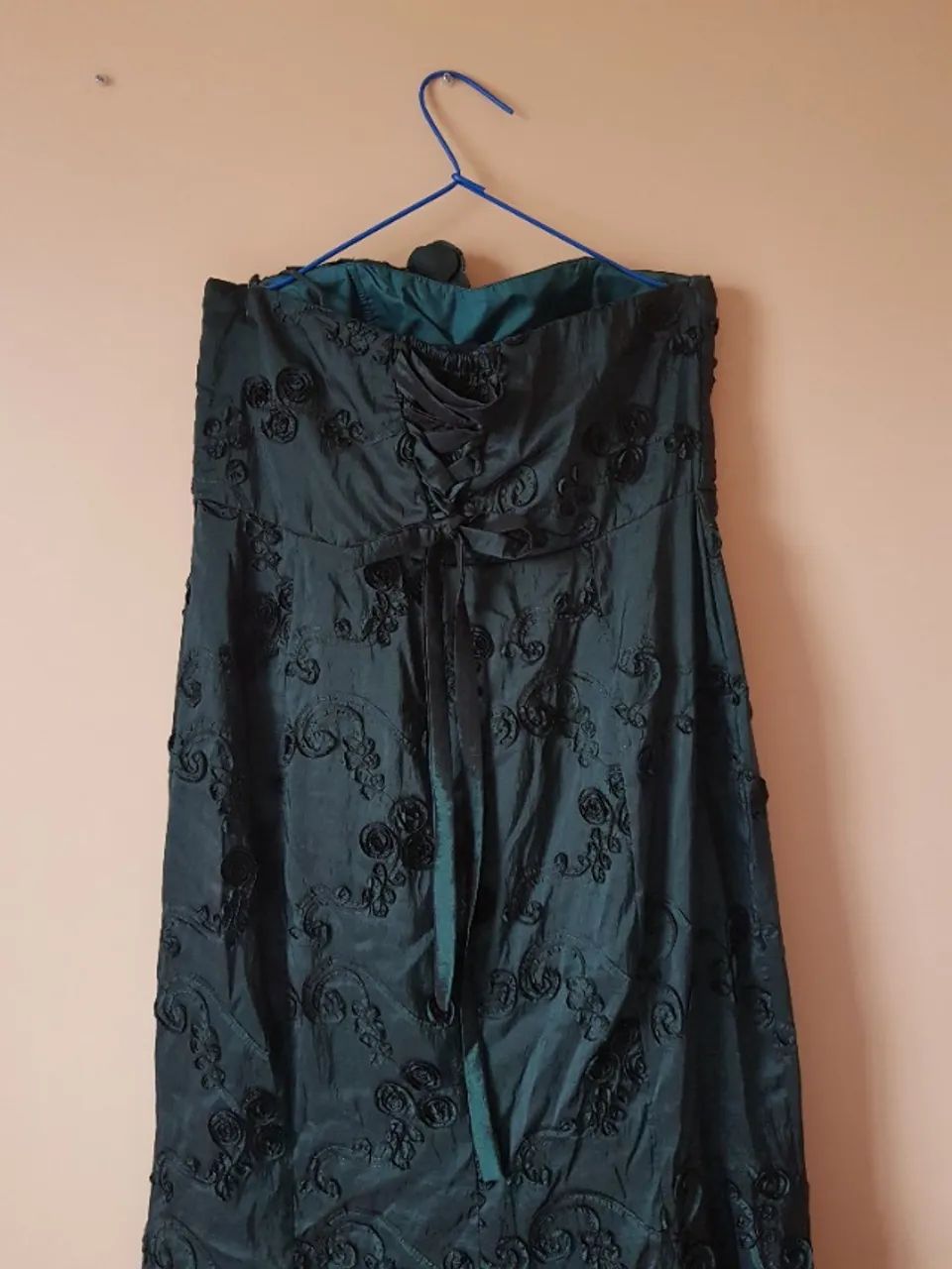 Vestido de festa Verde Escuro Tam GG - Foto 2