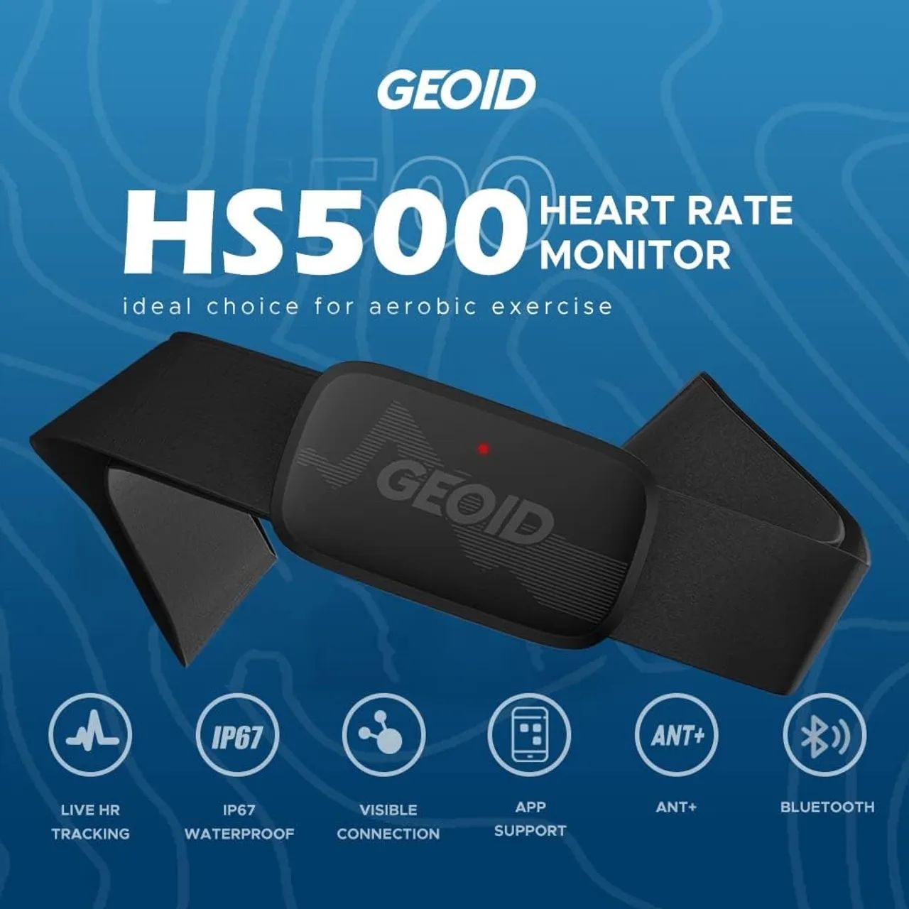 Cinta cardíaca HS500  - Foto 3