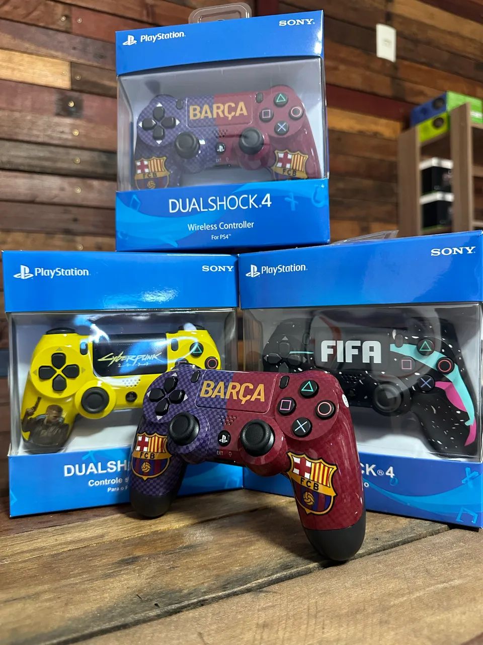 Controle PS4 PC TV Manete Diversas ENTREGAMOS  - Foto 4