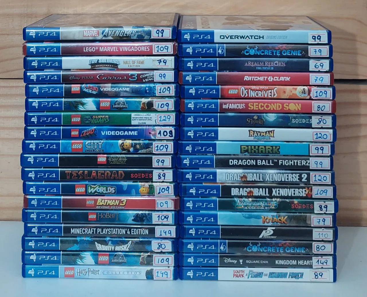 JOGOS DE PS4 A PARTIR DE R$50.