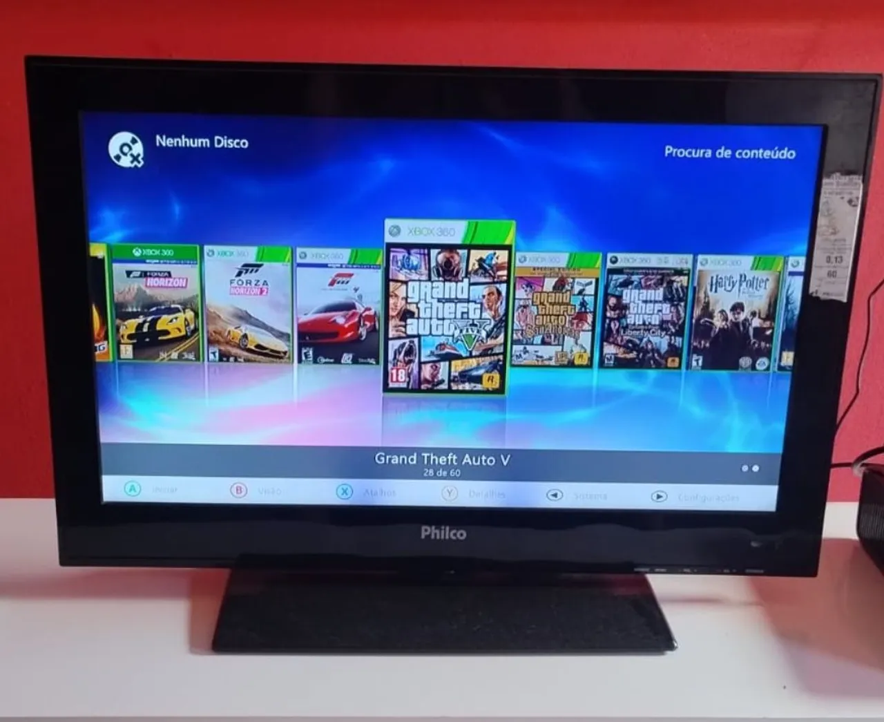 TV Philco 32 polegadas, NÃO é SMART.