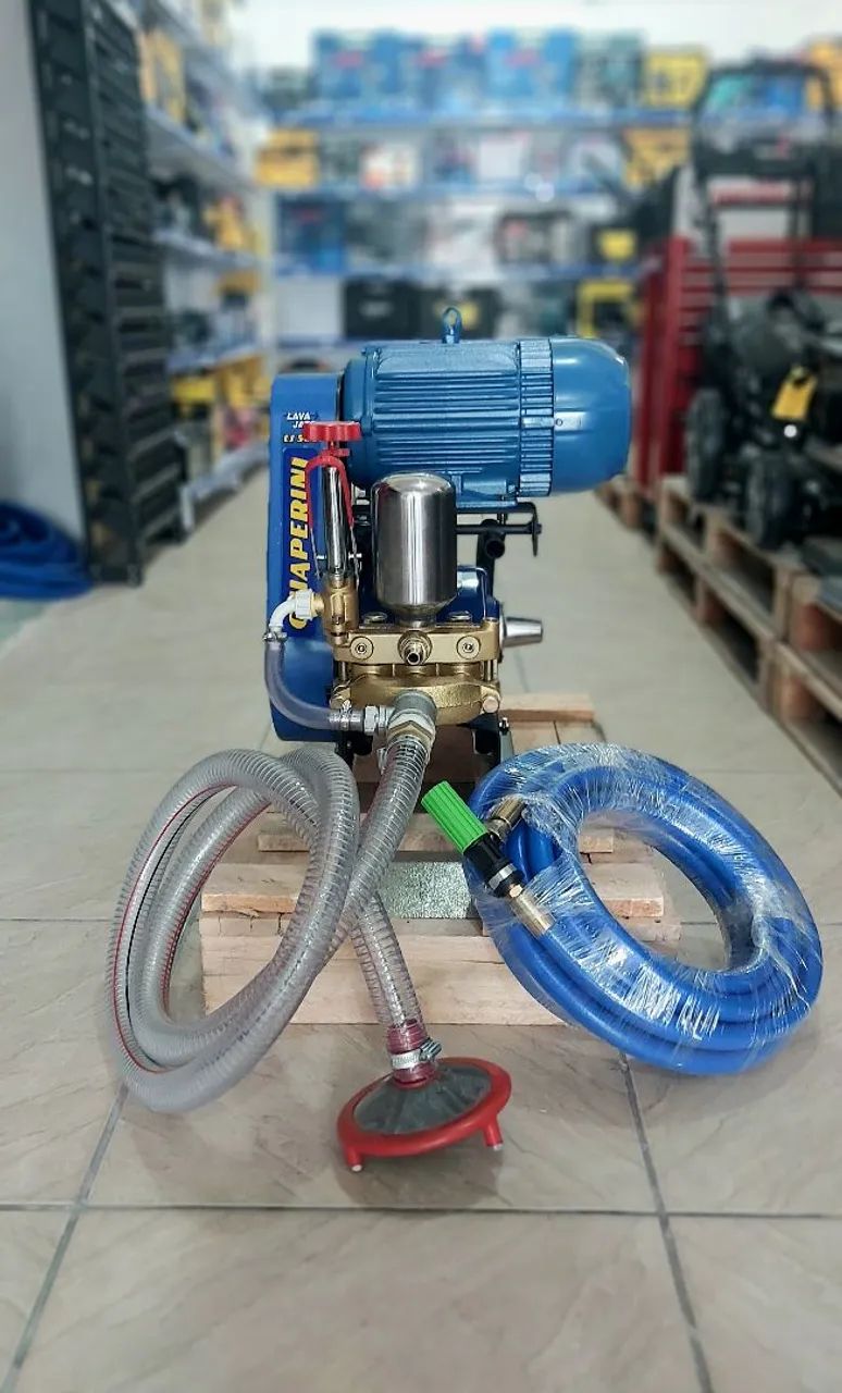 Lavadora Industrial Lava Jato Lj500 500libras 5hp Trifásico Chiaperini (Nova) - Foto 4