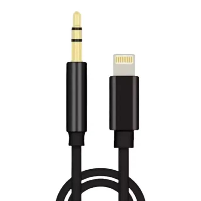 Cabo Auxiliar Iphone A?GOLD - Lightning para P2 para som, audio e fone - Foto 2