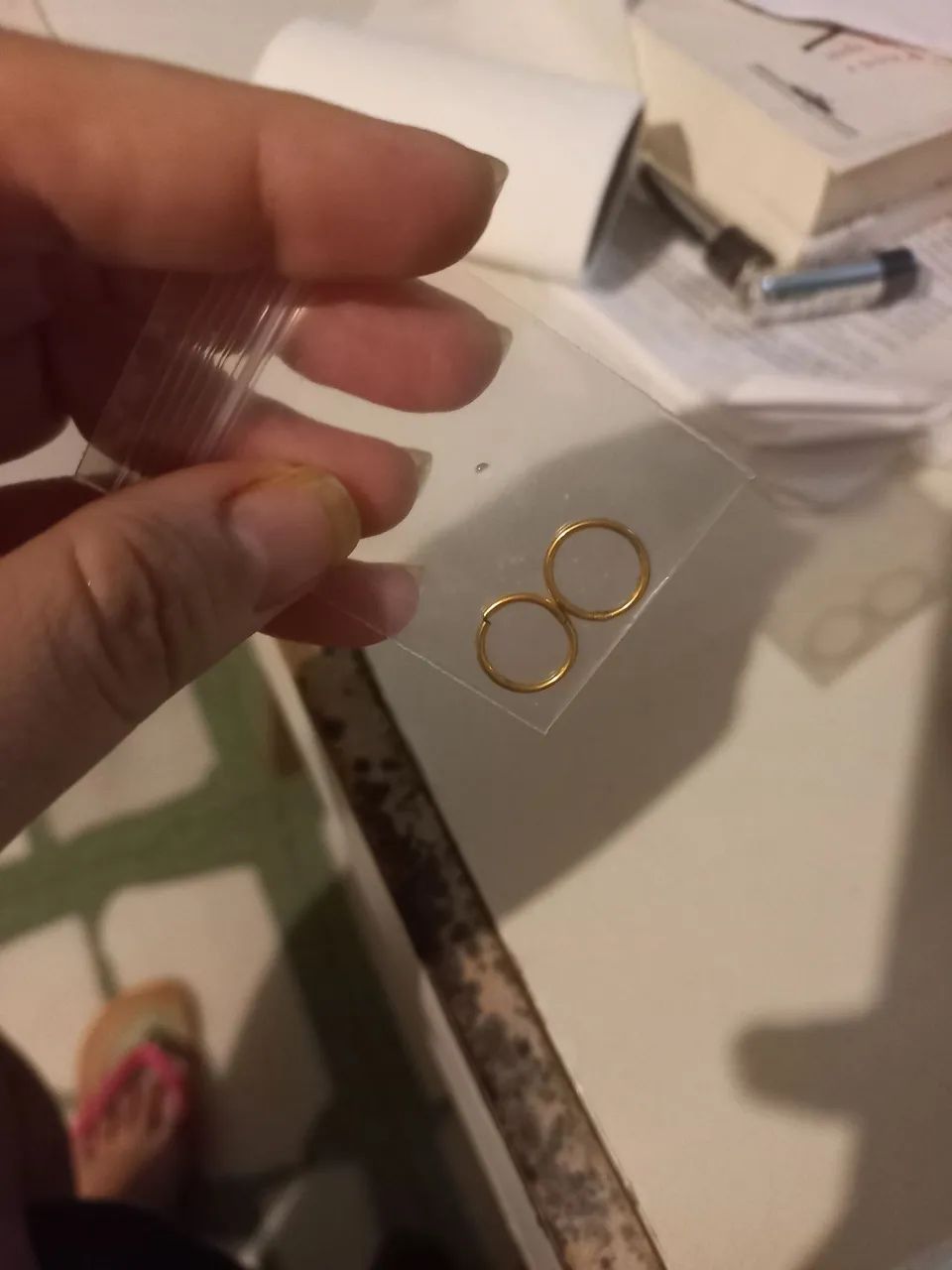 Piercings Argola Dourados 8mm