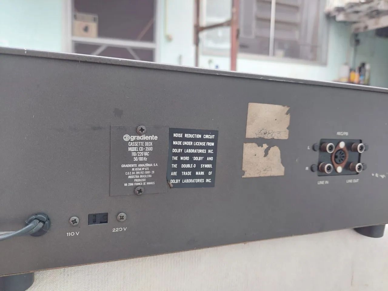 Tape deck Gradiente CD 350064308480320643123