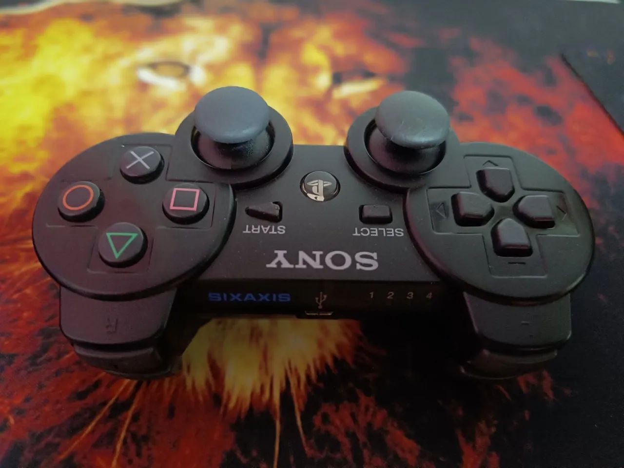 Controle DualShock 3 para PS3 Controle original Sony  Translucido Rarissimo - Foto 6