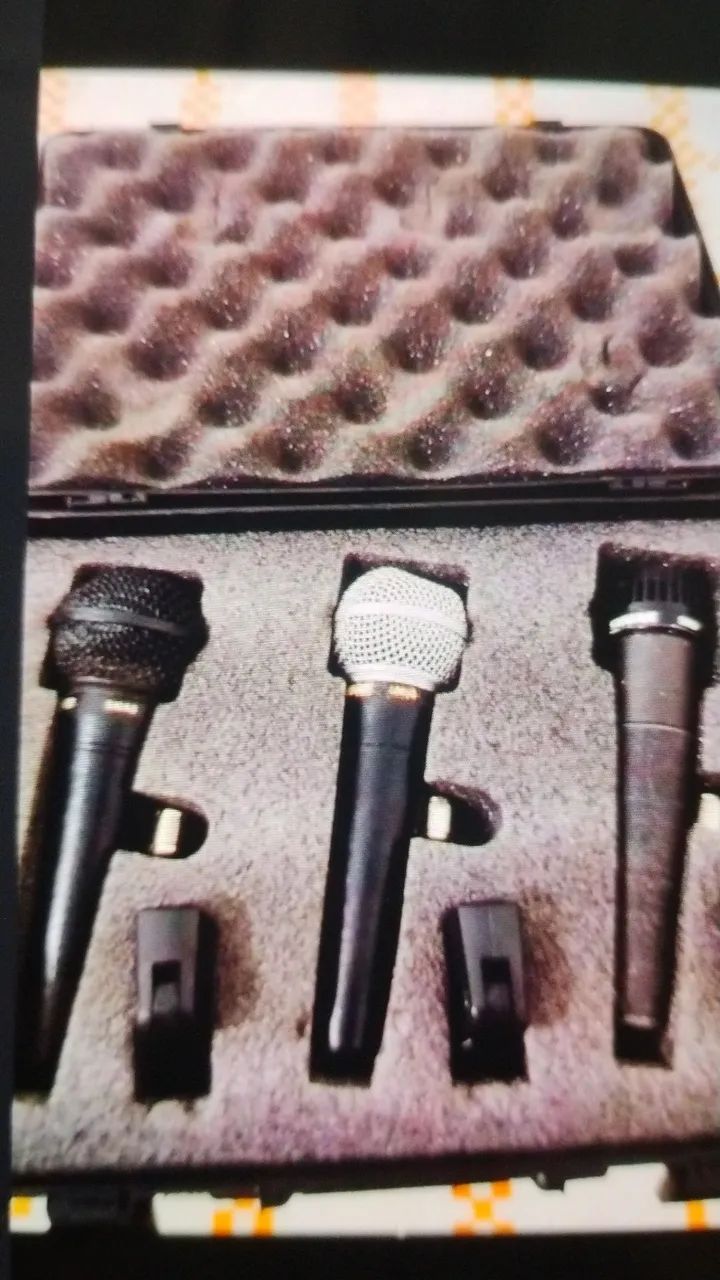 Kit de Microfones Profissionais