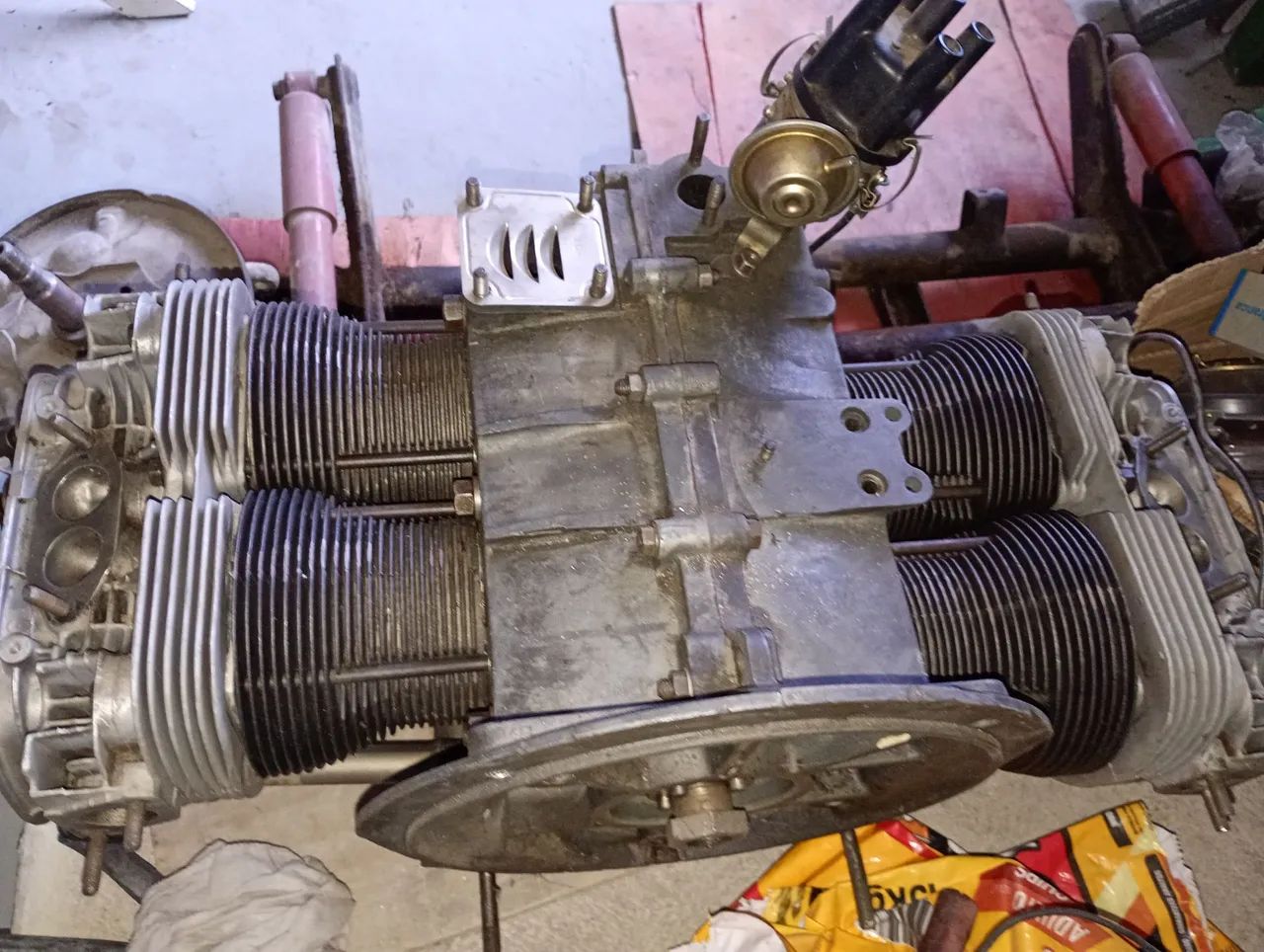 Motor e suspensão dianteira do Fusca desapego imediato  - Foto 2