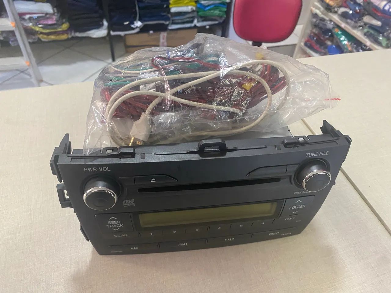 Rádio original corola 