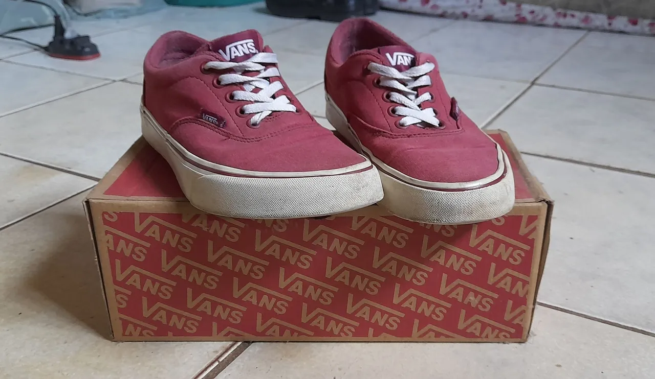 Tênis Vermelho Unissex - Vans Original