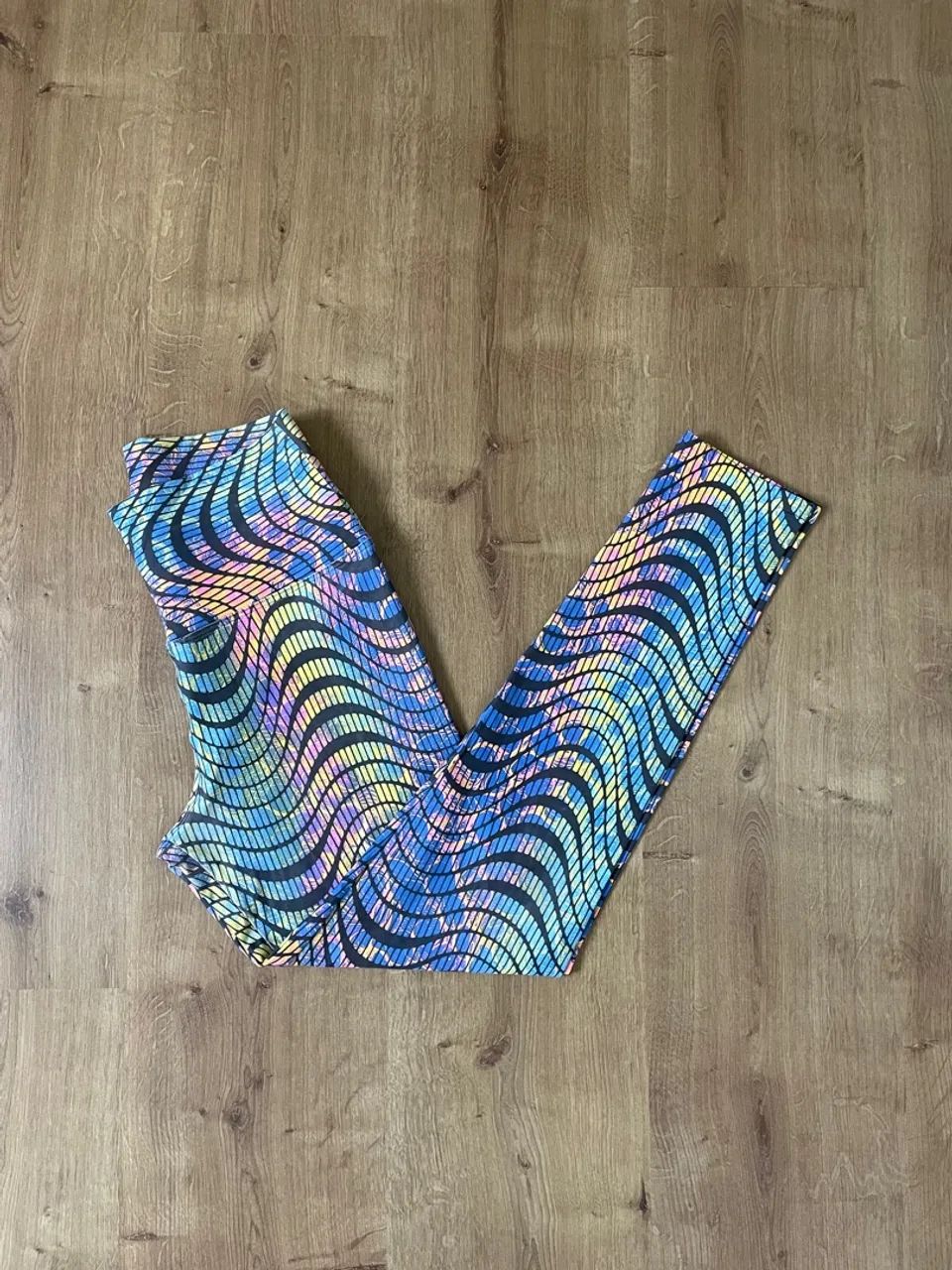 Calça legging tam M colorida Cantriun