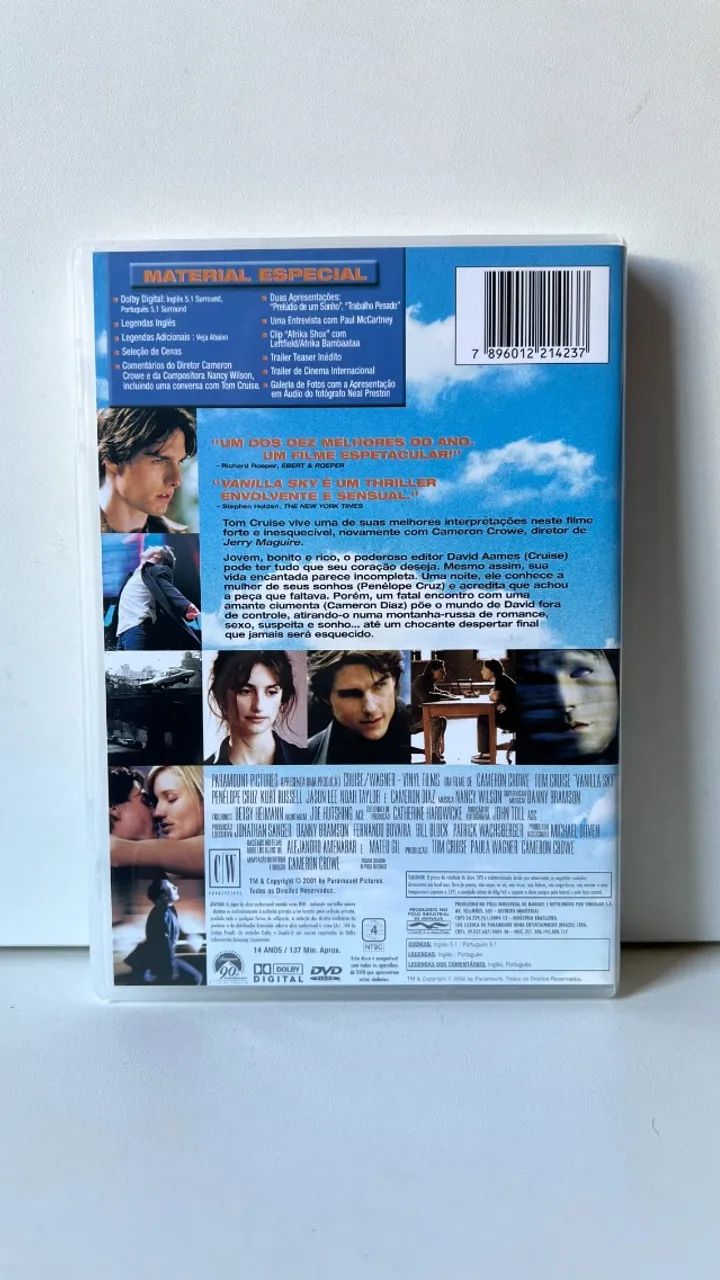 DVD - Vanilla Sky - Foto 2