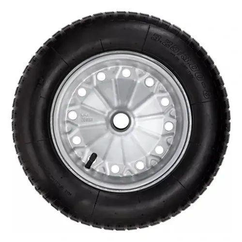 Roda Completa Para Carrinho de Carga 3,25 x 8" - Metalosa
