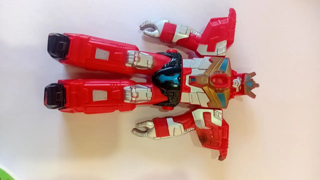 boneco antigo phormo superhuman samurai syber squad brinquedo  - Foto 6