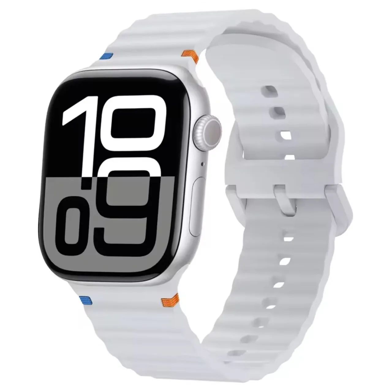 Pulseira de silicone pra AppleWatch 42 a 49mm - Foto 6