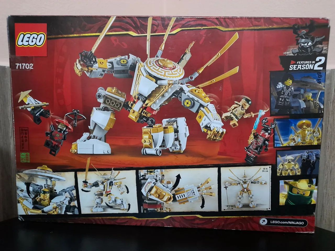 LEGO Ninjago Legacy 71702 Golden Mech Brinquedos e Jogos